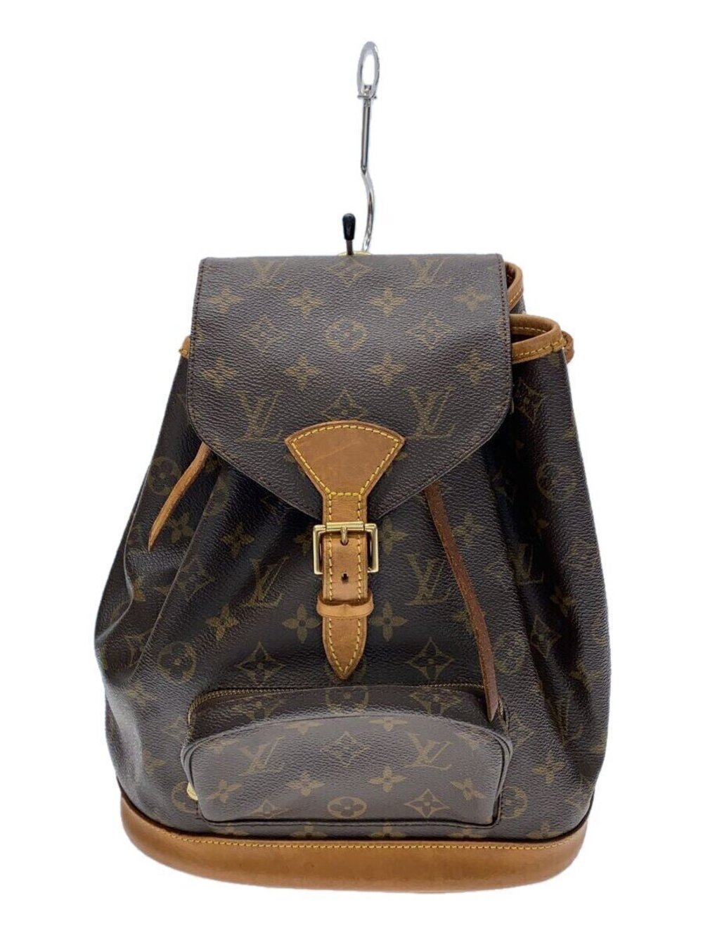 LOUIS VUITTON Montsouris Backpack Monogram Canvas Brown
